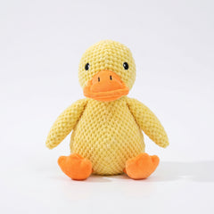 QuackMate-Duck Dog Toy — Durable Corduroy Chew & Play Toy for Dogs of All Sizes
