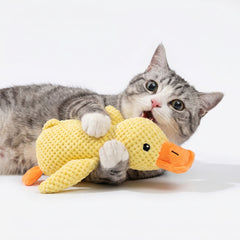 QuackMate-Duck Dog Toy — Durable Corduroy Chew & Play Toy for Dogs of All Sizes