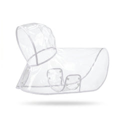 ClearShield-Transparent Dog Raincoat — Lightweight Waterproof Hood & Cape for Dogs of All Sizes