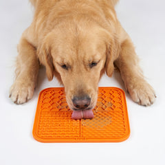 LickZen-Silicone Lick Mat for Dogs — Slow Feeding & Anxiety Relief Mat with Multi-Texture Design