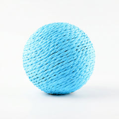 ScratchSphere-Natural Sisal Cat Scratch Ball — 10cm Interactive Claw Care Toy in 6 Colors