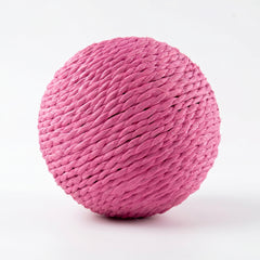 ScratchSphere-Natural Sisal Cat Scratch Ball — 10cm Interactive Claw Care Toy in 6 Colors
