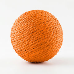 ScratchSphere-Natural Sisal Cat Scratch Ball — 10cm Interactive Claw Care Toy in 6 Colors