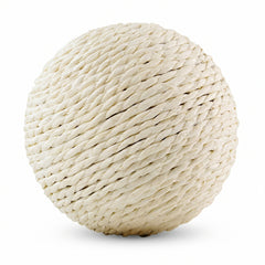 ScratchSphere-Natural Sisal Cat Scratch Ball — 10cm Interactive Claw Care Toy in 6 Colors