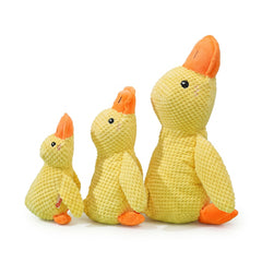 QuackMate-Duck Dog Toy — Durable Corduroy Chew & Play Toy for Dogs of All Sizes
