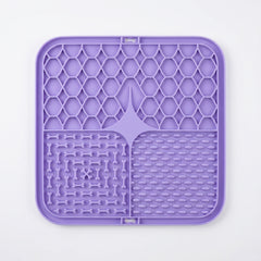LickZen-Silicone Lick Mat for Dogs — Slow Feeding & Anxiety Relief Mat with Multi-Texture Design