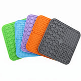 LickZen-Silicone Lick Mat for Dogs — Slow Feeding & Anxiety Relief Mat with Multi-Texture Design