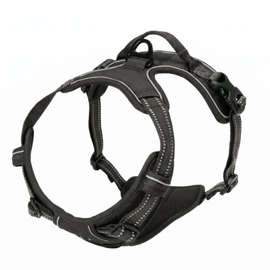 TrailGuard—No-Pull Dog Harness — Adjustable Reflective Safety Harness with Front & Back Leash Clips