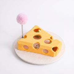HuntMaze - Interactive Cat Puzzle Toy — Multi-Hole Chase & Capture Felt Activity Board for Indoor Cats